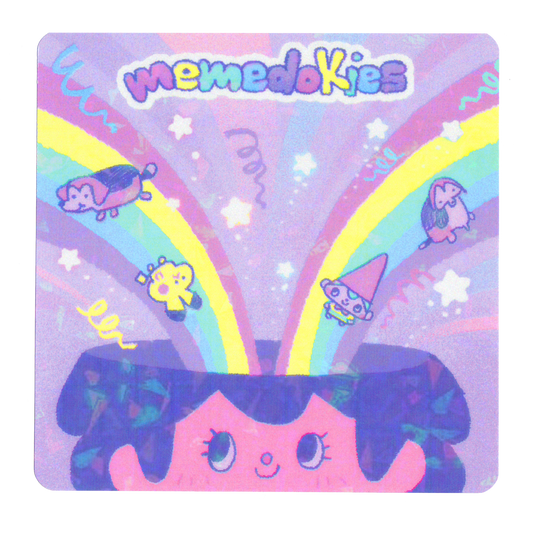 memedokies album cover - Holographic Print