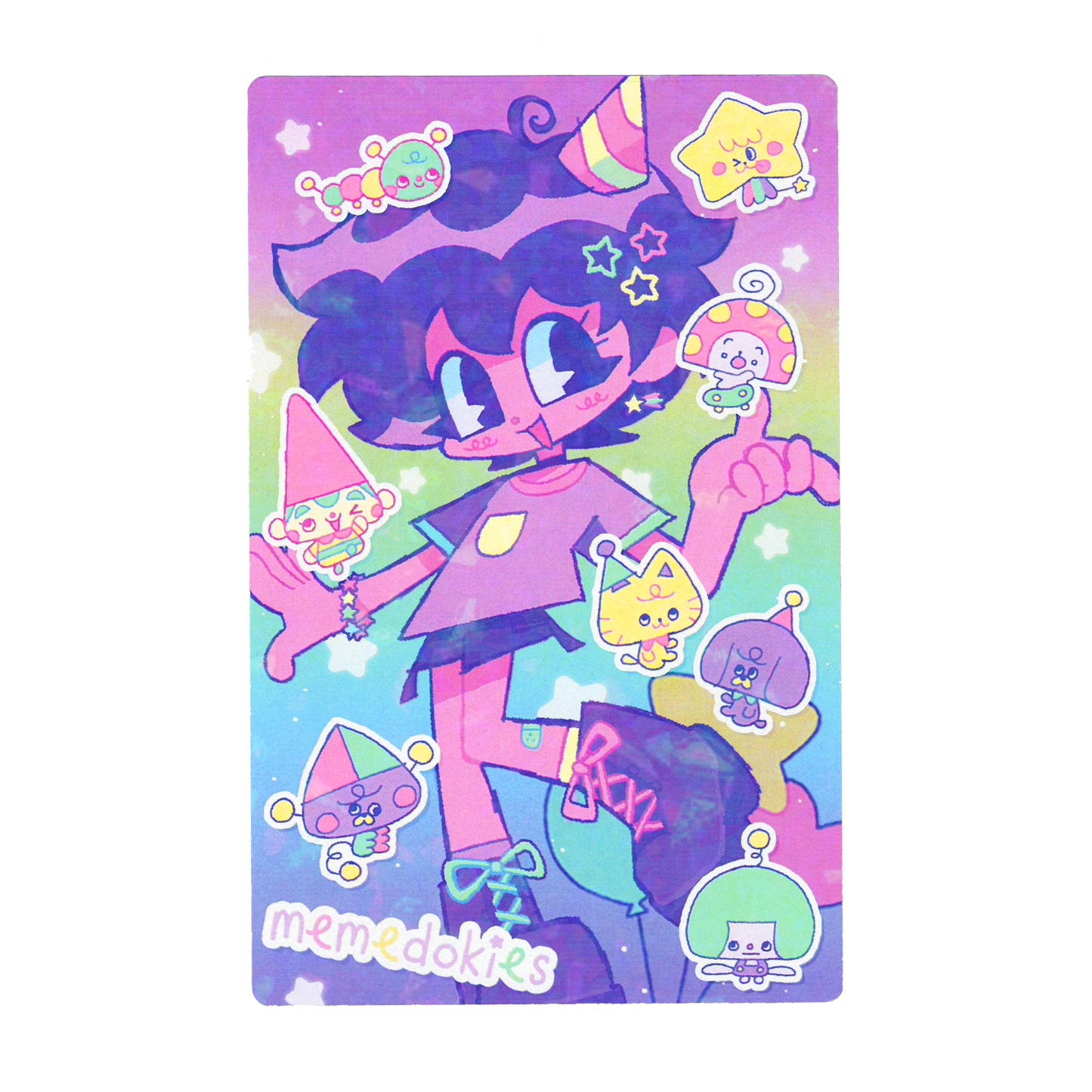 Abbabby Memedokies - Holographic Print