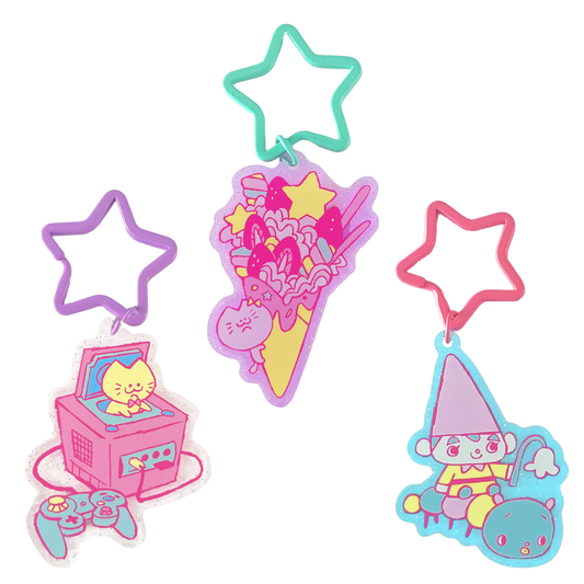 GNOME/GAMECUBE/CREPE CHARMS