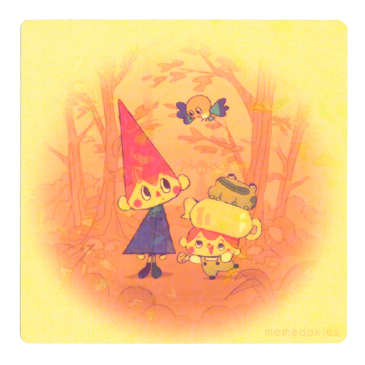 Over the Garden Wall - Holographic Print