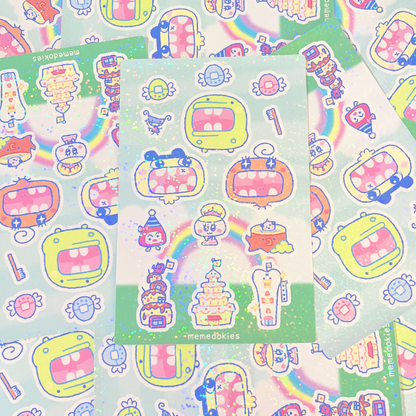Patreon Sticker Sheet