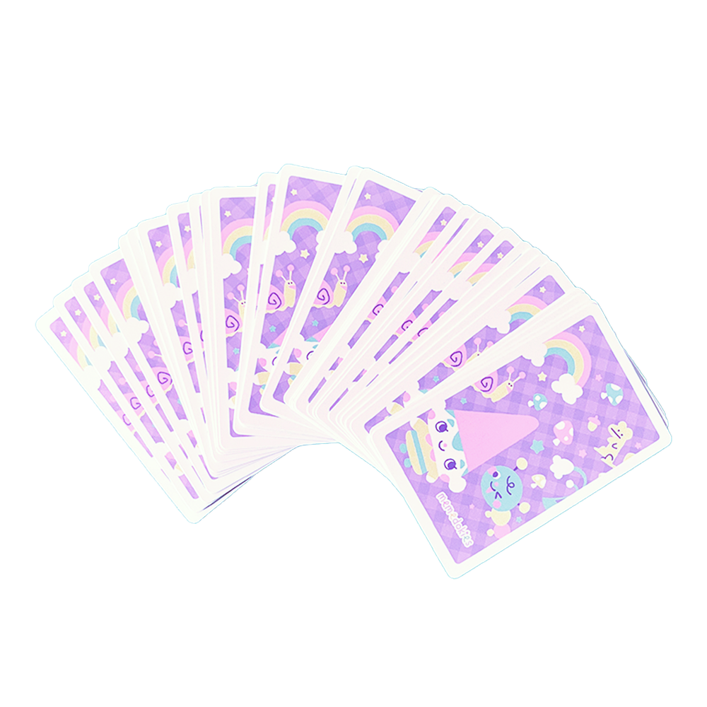 GNOME AND FRIENDS PLAYING CARDS