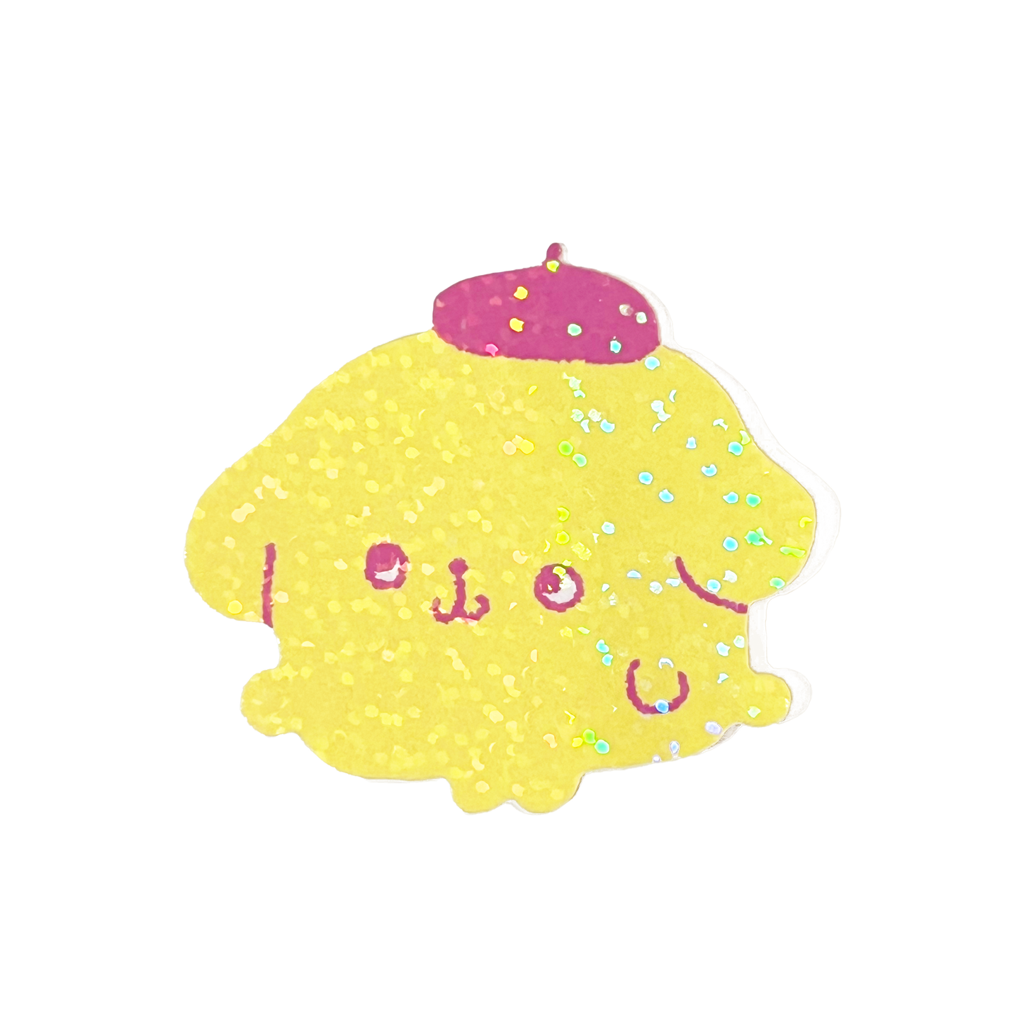 POMPOMPURIN - Holo Die-Cut Sticker