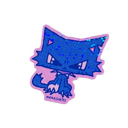 SCOURGE - Holo Die-Cut Sticker