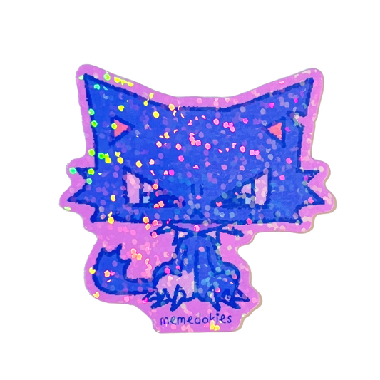 SCOURGE - Holo Die-Cut Sticker