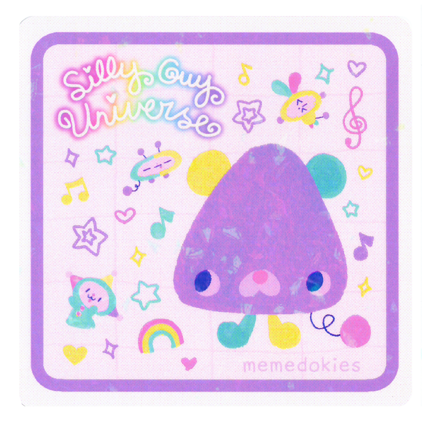 Silly Guy Universe - Holographic Print