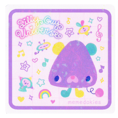 Silly Guy Universe - Holographic Print
