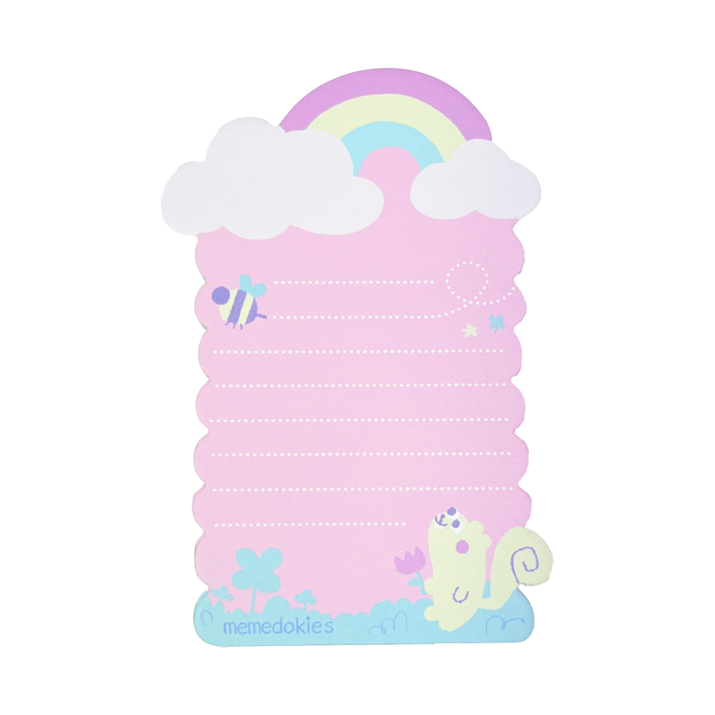 SQUIRREL RAINBOW Memo Pad