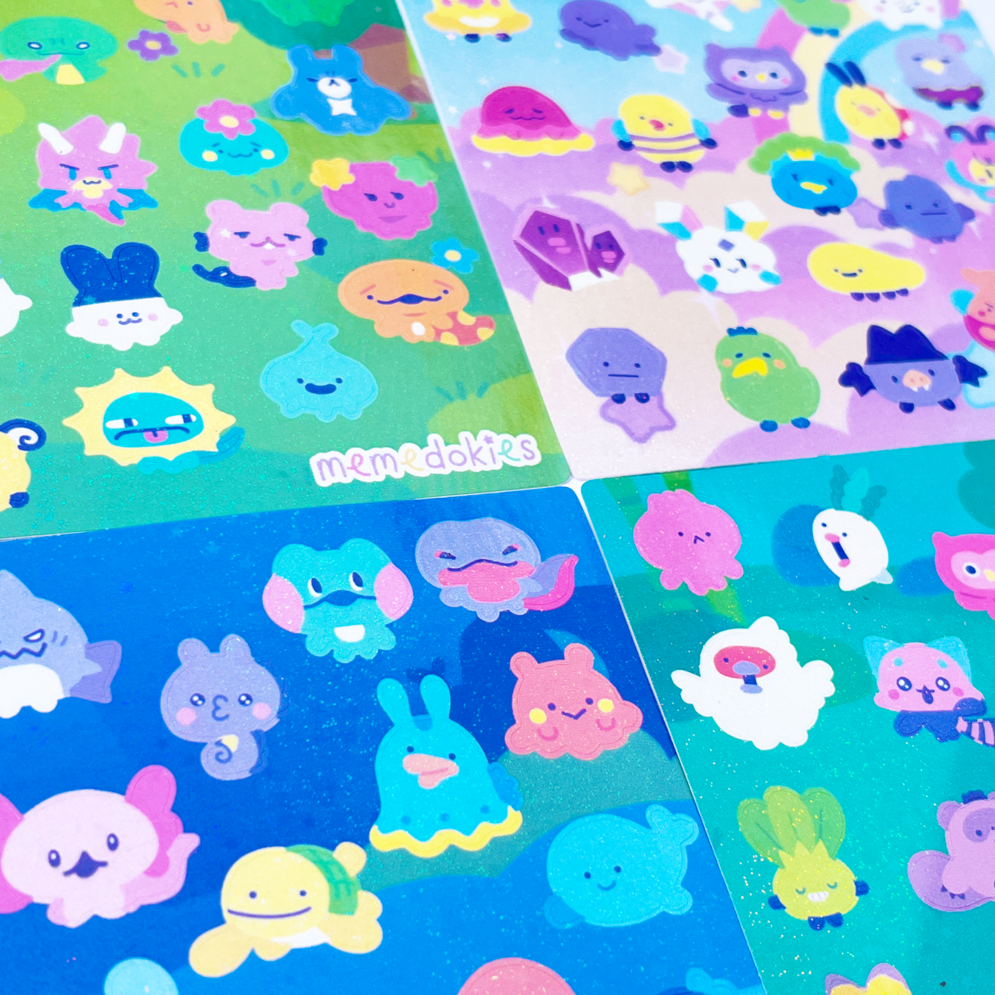 TAMAGOTCHI PARADISE STICKER SHEETS