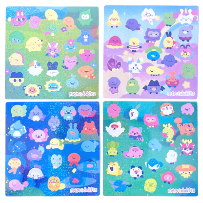 TAMAGOTCHI PARADISE STICKER SHEETS