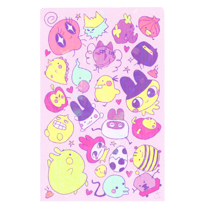 Tamagotchi - Holographic Print