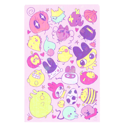 Tamagotchi - Holographic Print