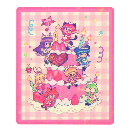Tokyo Mew Mew Cake - Holographic Print