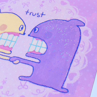 Trust - Holographic Print