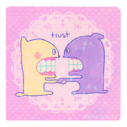 Trust - Holographic Print