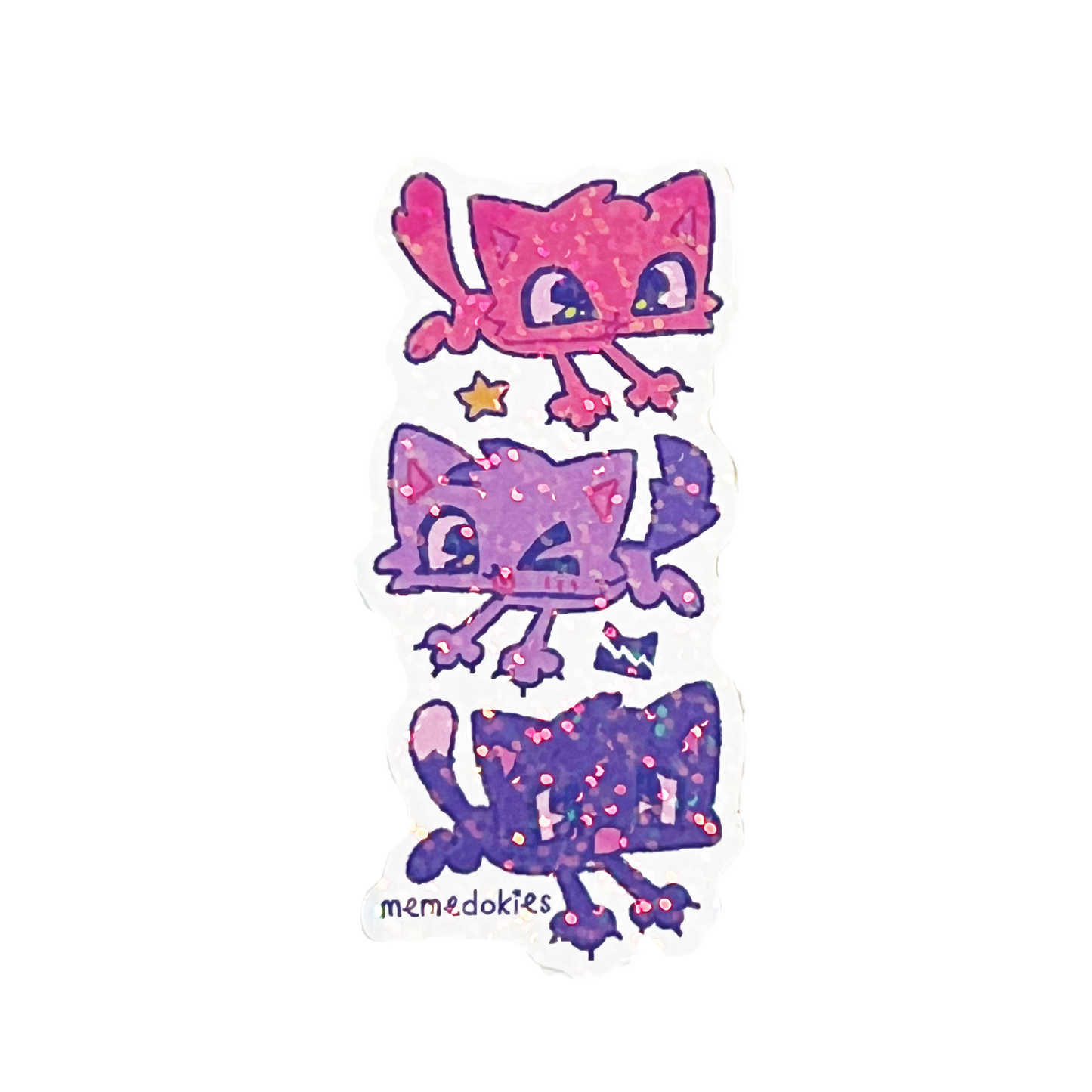 WARRIOR CATS - Holo Die-Cut Sticker