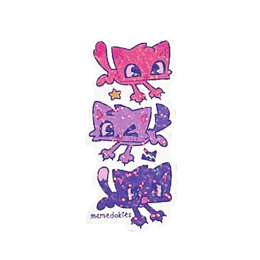 WARRIOR CATS - Holo Die-Cut Sticker